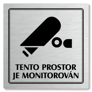 Piktogram Kamera s popisem